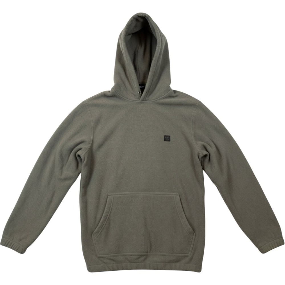 Billabong Adventure Division Fleece Hoodie Mens Medium Olive Green Skater Y2K